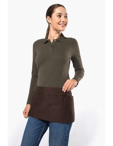 KAR-K886-COTTON SHORT APRON
